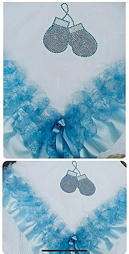 Romany baby shawl - baby,