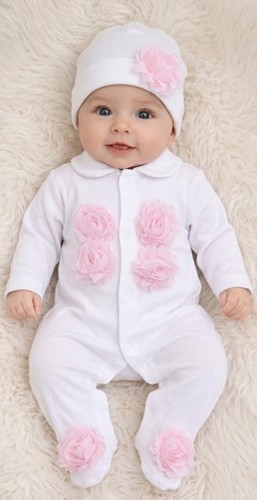 Romany spanish pink rosette - romany,