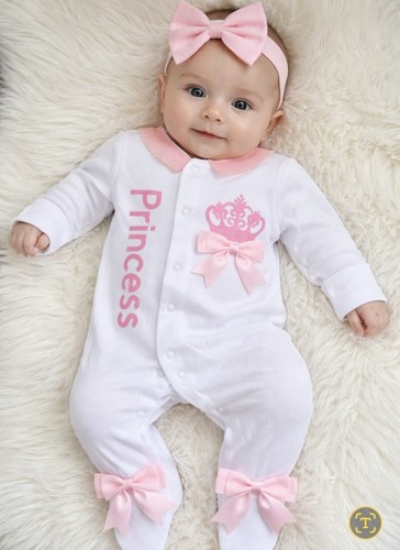 Romany princess babygrow lace - princess,