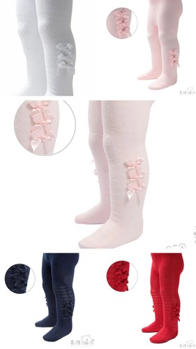 Baby girls bows tights - baby,