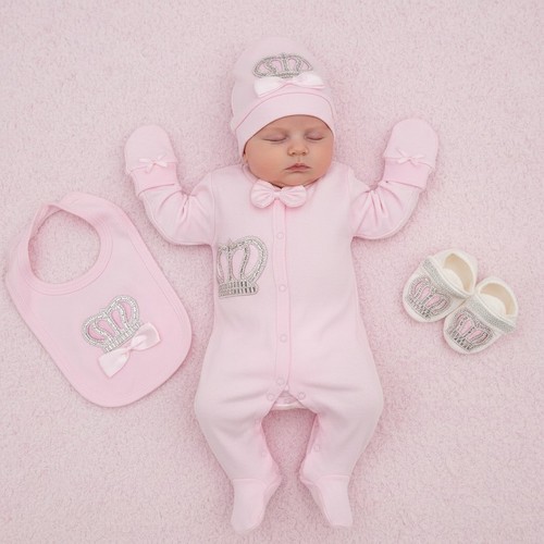 Baby girls set pink piece - baby,