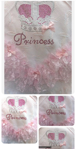 Romany baby pink shawl - romany,
