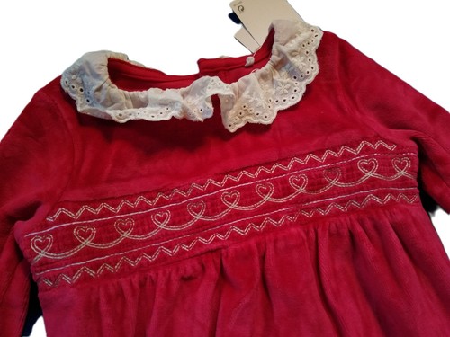 Baby girl velour sleepsuit - baby,