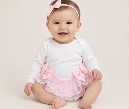 Romany baby vest size newborn - baby,