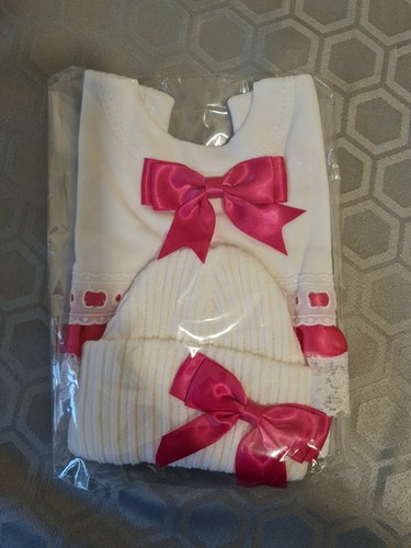 Romany baby girls pink ribbon - romany,